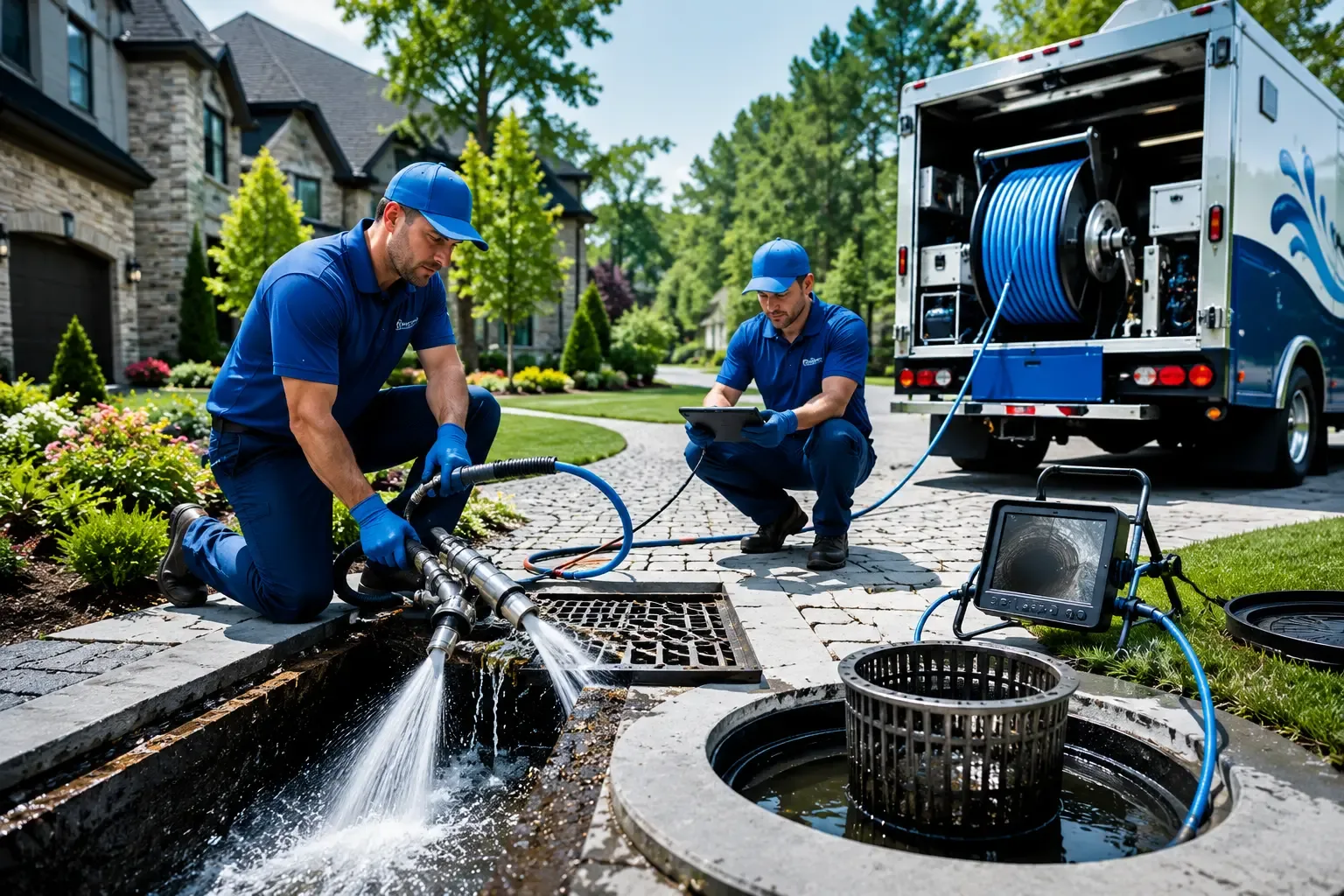 Local outdoor drain cleaning professionals in Roscoe, MN