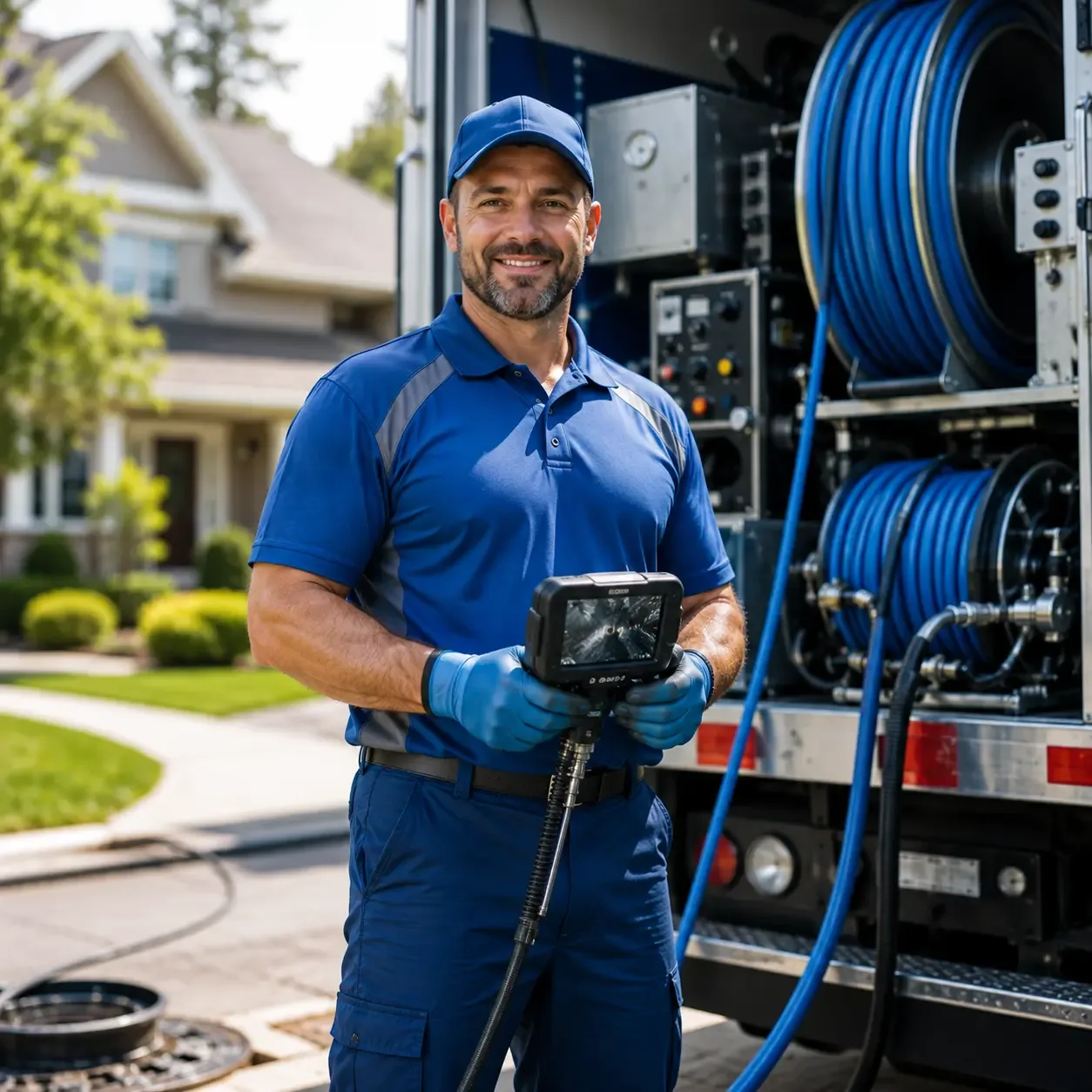 Local outdoor drain cleaning specialists in Roscoe, MN